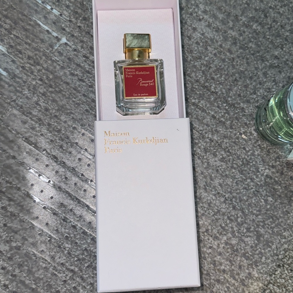 Baccarat empty bottle with box really don’t want to sell but best offer